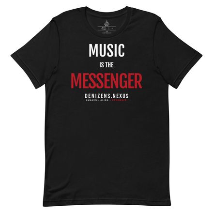 Music Is the Messenger — Entry Signal Tee