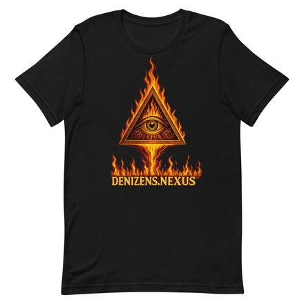 Flaming Nexus Logo Entry Signal Tee