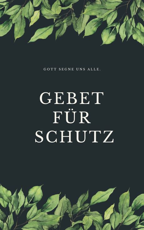 Gebet für Schutz
