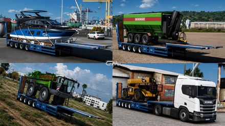 [ETS2] FlatBed-Trailer [Standalone-Template]