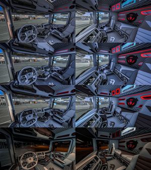 [ETS2] Scania R SCS Low Cabin İnterior
