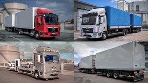 [ETS2]New Man TGL 2022 Megamod
