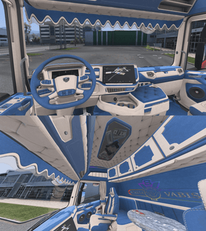 [ETS2] 15 Option New Generation Scania NG S Mega Package Interior Add-On