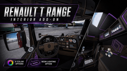 [ETS2] 6 Option Renault T Range İnterior Add-On