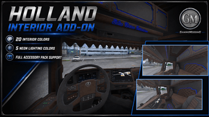 [ETS2] 20 Option New Generation Scania NG S Mega Package Interior Add-On 