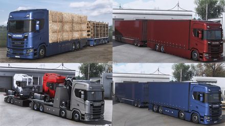 [ETS2] SCANİA S NEXTGEN MEGA CHASSİS ADD-ON V1