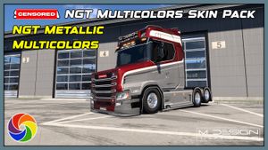 NGT SKIN PACK | MULTICOLORS | ETS2 MOD