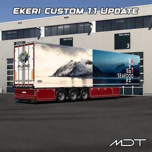 MDT CUSTOM EKKERI | TUNING PACK | ETS2 MOD