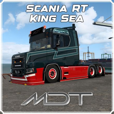 SCANIA RT | KING SEA | SKIN PACK | MDT | ETS2 MOD