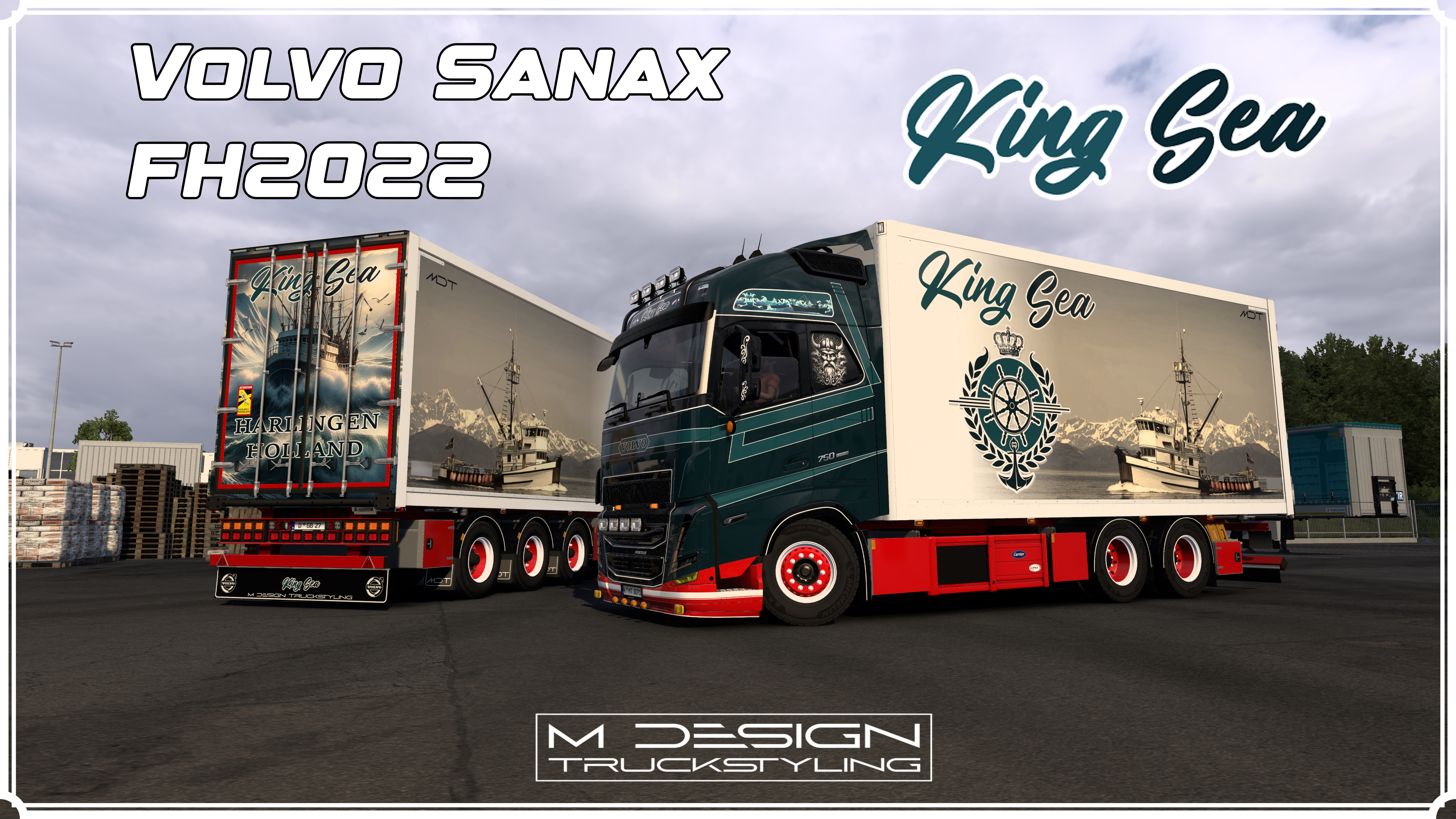 VOLVO FH 2022 PREMIUM от SANAX ETS2 MOD