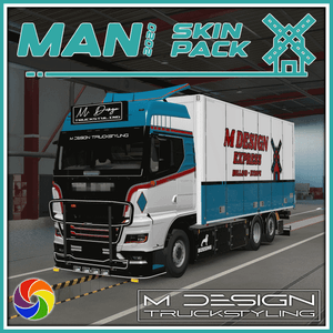 M.A.N.2020 TGN/M/X GLOSS CHANGE COLORS SKIN PACK + RIGID CHASSIS EKKERI | ETS2 MOD