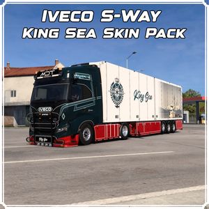 IVECO S-WAY KING SEA skin pack | MDT | ETS2 mod