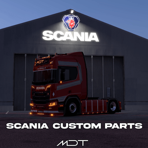 MDT | Scania NG Custom Parts + Lights V 1.2 | MEGAMOD