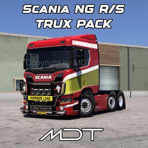 MDT | SCANIA NG R/S TRUX BULLBAR PACK | ETS2 MOD