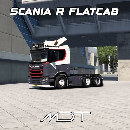 MDT | Scania R FlatCab | Cabin + Accessories + Skin + Interior Custom