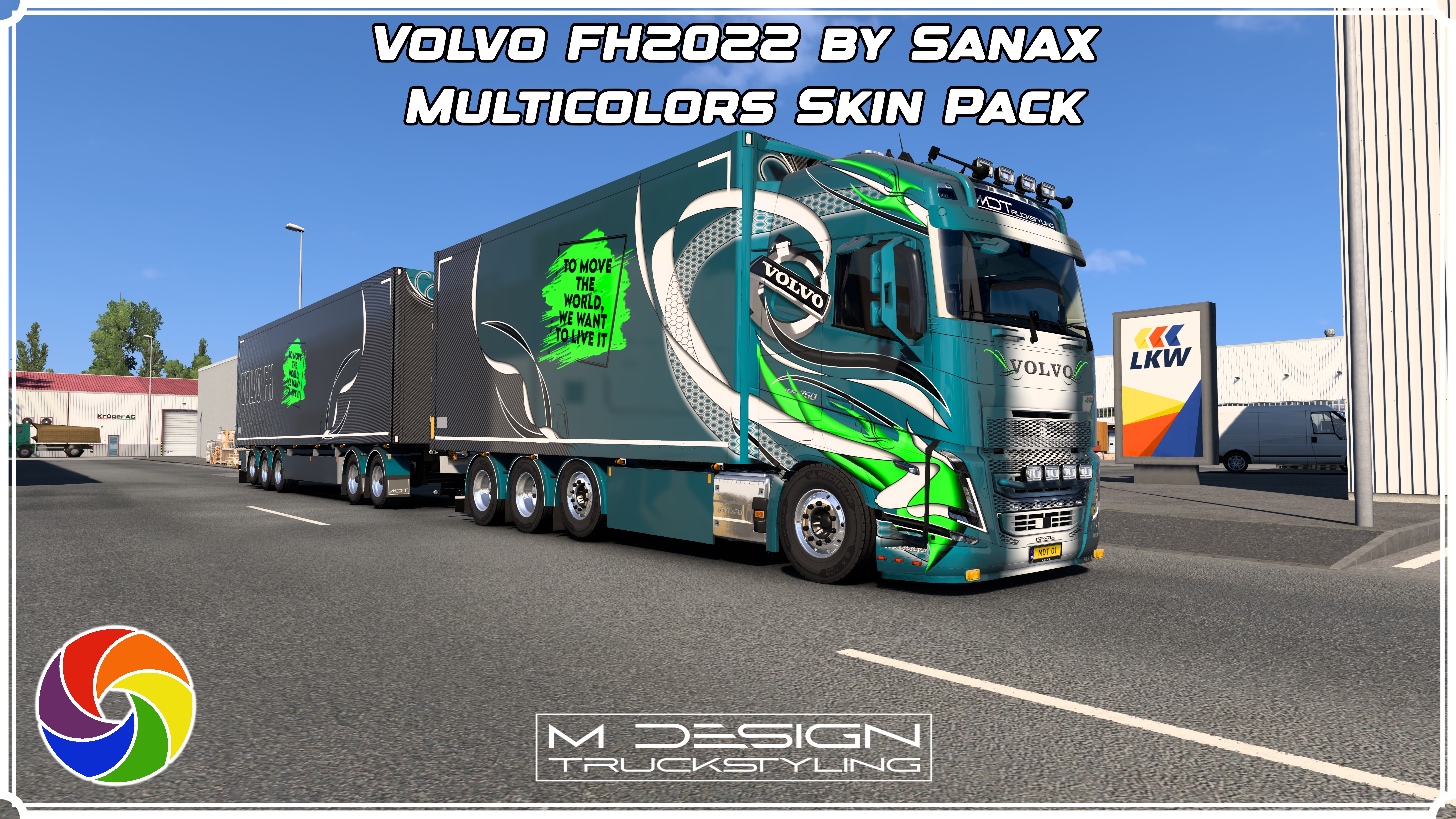 VOLVO FH 2022 PREMIUM от SANAX ETS2 MOD