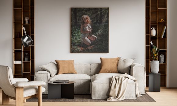 Fae Nymph — A1 Fine Art Print on Matte Paper