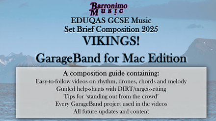 Vikings! Composition Guide for GarageBand for Mac