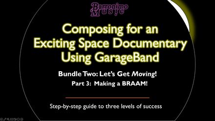 Exciting Space Documentary Composition for OSX GarageBand - 2.3: Making a BRAAM!