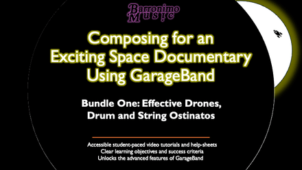 Exciting Space Documentary Composition for GarageBand - Bundle One