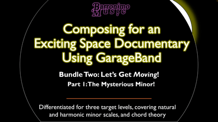 Exciting Space Documentary Composition for OSX GarageBand - 2.1: The Mysterious Minor!