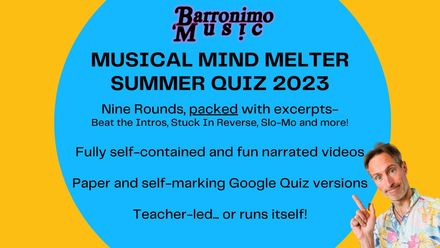 The Musical Mind Melter Summer Quiz 2023