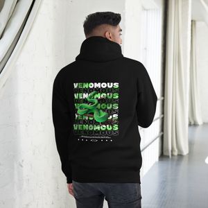 Men&#x27;s Venomous Snake Design Hoodie 