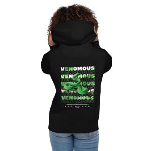 Women&#x27;s Venomous Snake Design Hoodie
