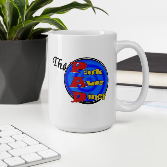 Park Ave Diner - New Jersey - Logo 15oz Mug