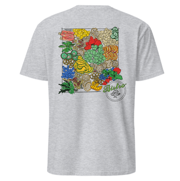 Bistro Cafes &amp; Catering - New Jersey - Sport Grey TShirt