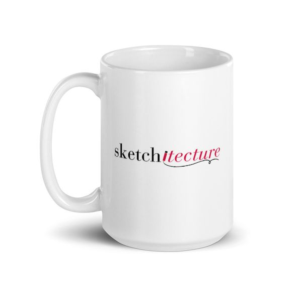 Sketchitecture - Logo - 15oz Mug