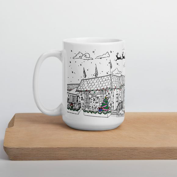 The Westfield Diner - New Jersey - Holiday 2025 Edition 15oz  White Mug