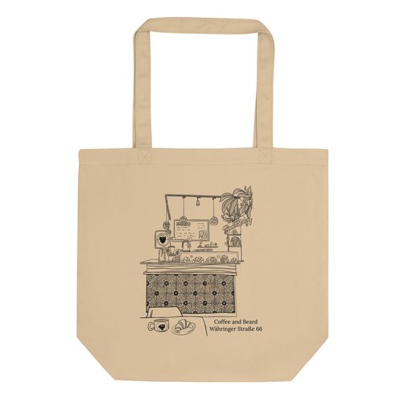 Coffee and Beard - Vienna - ToteBag