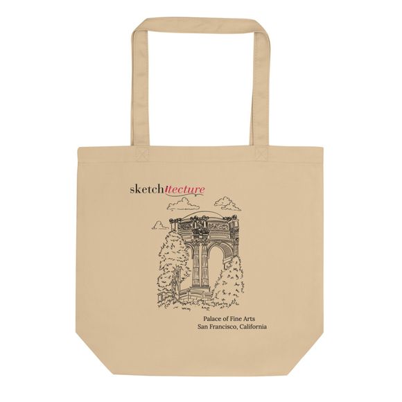 Sketchitecture - Palace of Fine Arts - Tote