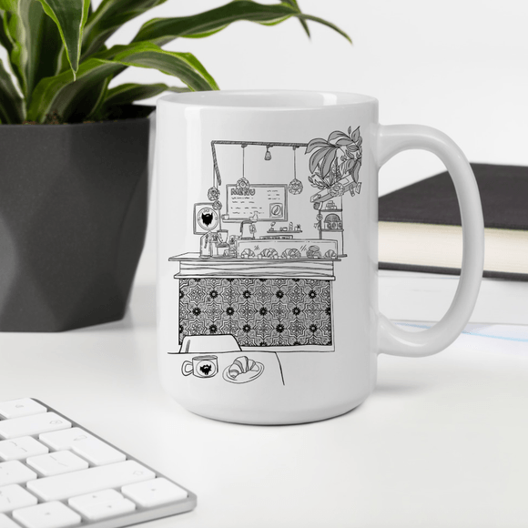 Coffee and Beard - Vienna - 15oz Mug