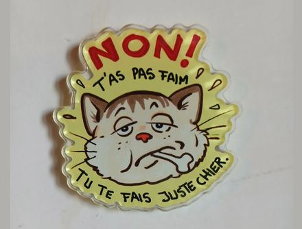 Magnet  diététique : &quot;Non, tu n&#x27;as pas faim&quot;