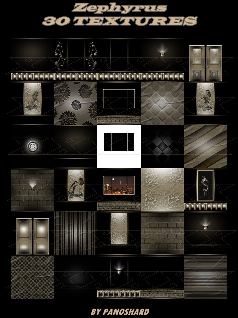 collection art Benjamin 30 textures for imvu