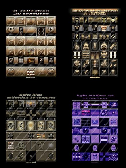 Four new packages textures for the price of two (today only)