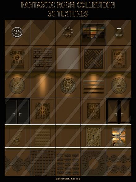 FANTASTIC ROOM COLLECTION 30 TEXTURES FOR IMVU