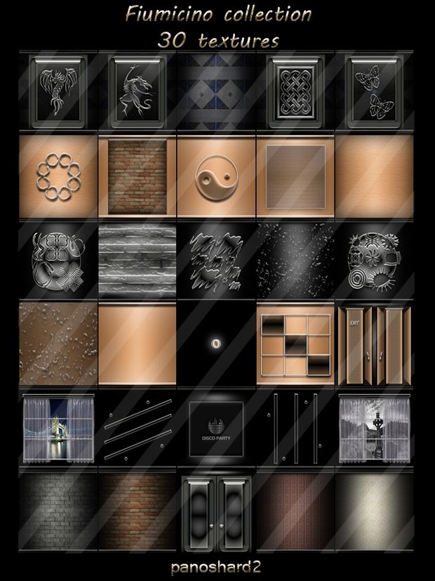 Red collection N 30 textures for imvu creators