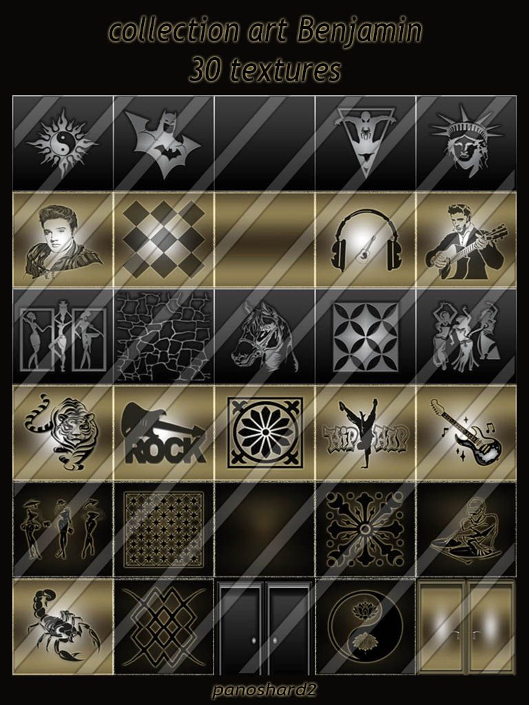 nails collection fon 15 textures for imvu