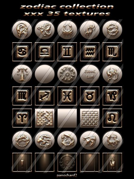 zodiac collection xxx 35 textures