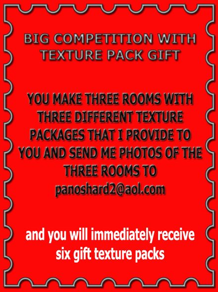 BIG COMPETITION WITH TEXTURE PACK GIFT