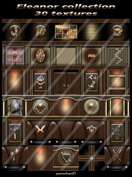 Eleanor collection 30 textures new pack for imvu creators