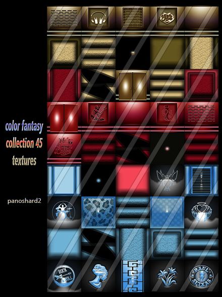 color fantasy collection 45 textures