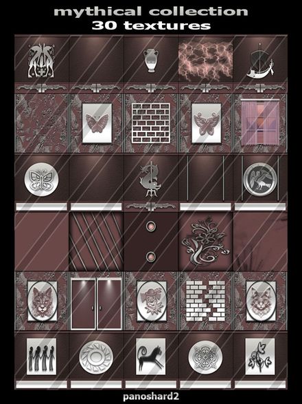 mythical collection 30 textures new pack for imvu creators
