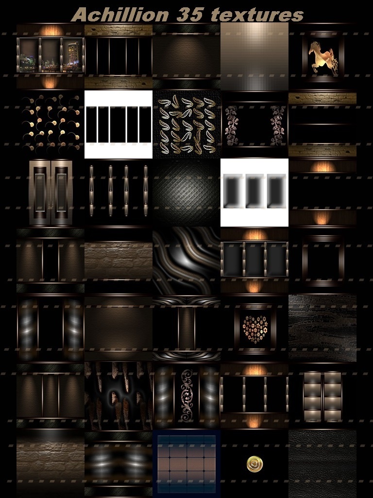 Black Top Collection 35 Textures