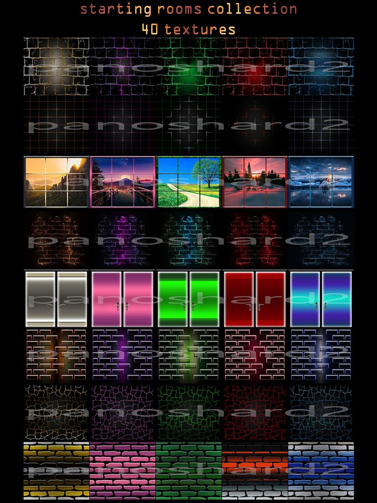 starting rooms collection 40 textures