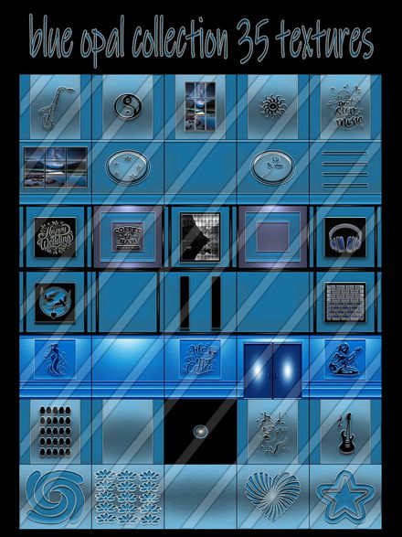 blue opal collection 35 textures