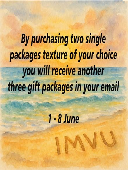 By purchasing two single packages of your choice you will receive another three gift packages 